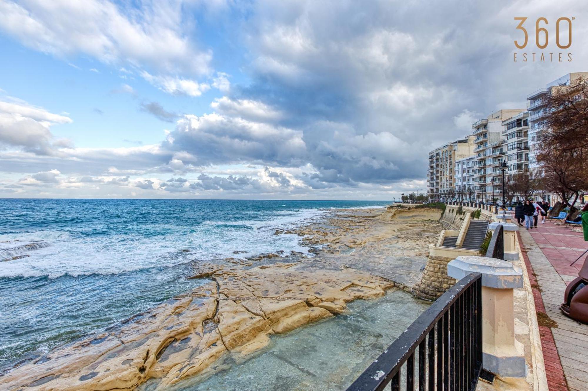 Designer Finish, 2br With Smart Tv & Wifi By 360 Estates Sliema
